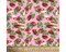 Ladybugs Lucky Clovers Pink Cotton Fabric | By the Yard | Sewing and Crafting | 44 inches wide